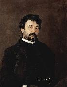 Portrat des italienischen Sangers Angelo Masini Valentin Serov